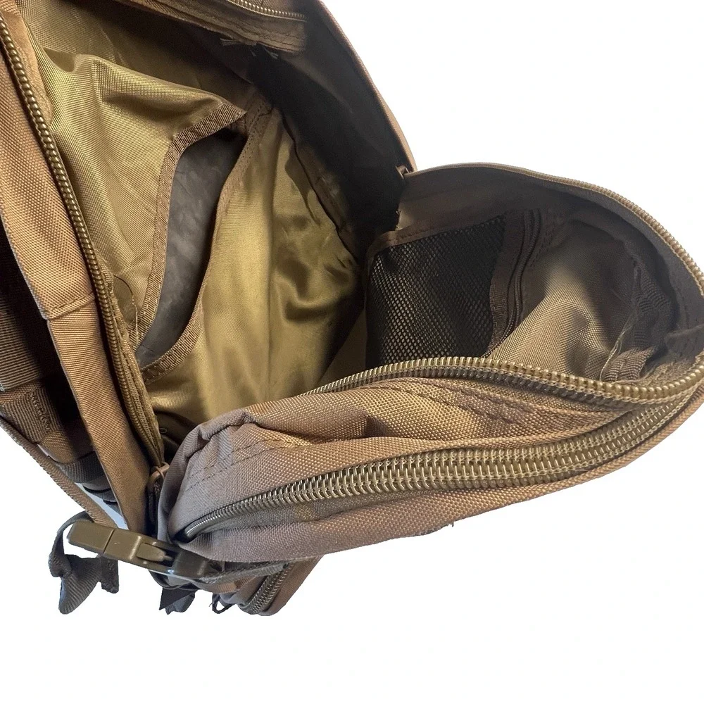 LA Police Gear Tactical‎ Backpack Utility Brown Workwear Outdoor Travel